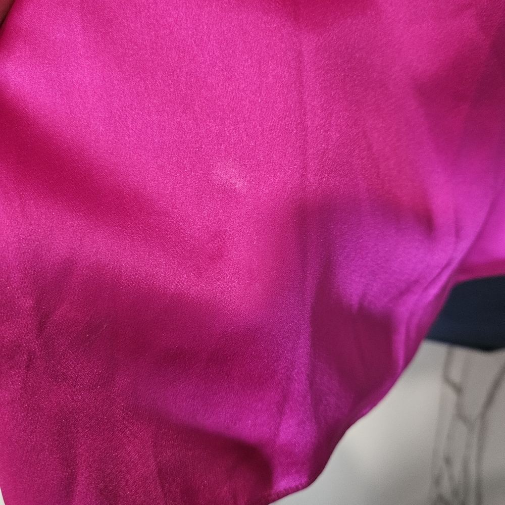 Amsale Strapless Satin Jumpsuit - Picture 16 of 16